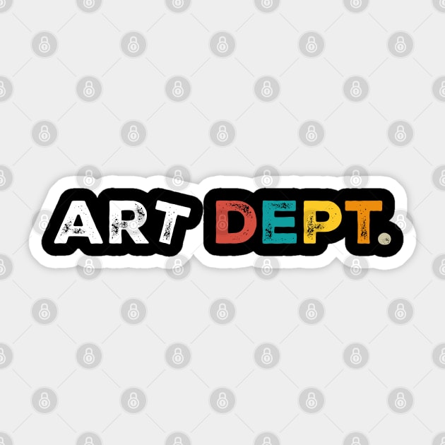 art dept. Sticker by Mas To